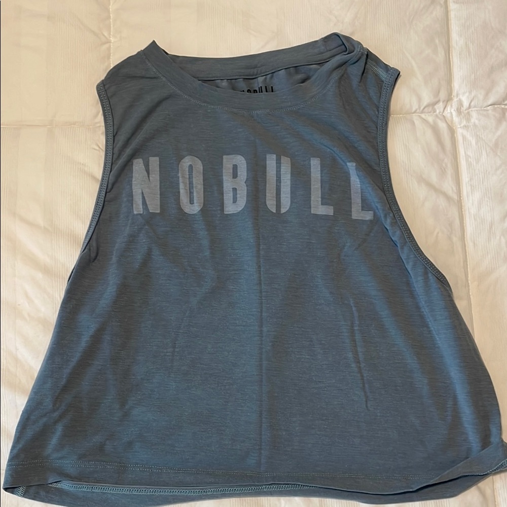 NOBULL Blue Sleeveless Tank Top
